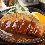 Pork loin pork Pork Cutlet obanzai plate