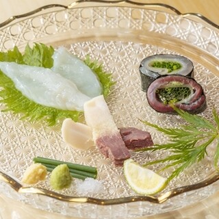 ◆We use local fish from the Genkai Sea and the waters around Kyushu.