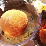 organ - 胡椒鯛のプランダードのクロケット、タルタルソース