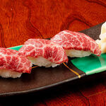 Bashunrou - 桜（馬肉）握り寿司