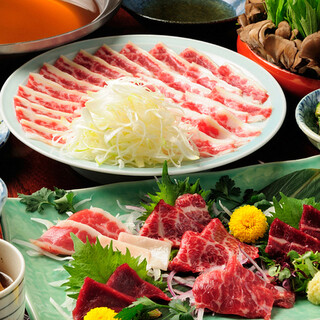 经常受欢迎！ “左马套餐” 9,800日元（含税、含服务费）
