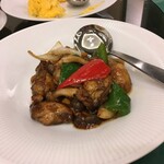 横浜大飯店 - "カキのトウチ炒め"