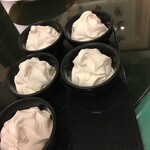 横浜大飯店 - 〆に皆で"杏仁ソフト"頂きました・・・