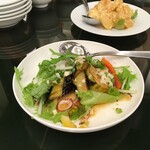 横浜大飯店 - "茄子の油淋ソースがけ"