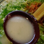 麺富 天洋 - 鶏と豚骨のミックススープ