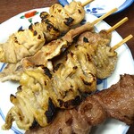 仙台屋 - モツ焼きシオです　とても良い焼き加減です