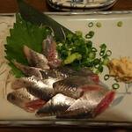 酒菜坊 橋蔵 - 飛魚刺　ズームアップ