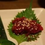 酒菜坊 橋蔵 - 梅キュウ　ズームアップ