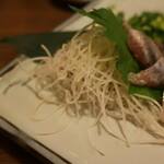 酒菜坊 橋蔵 - 飛魚刺　ズームアップ