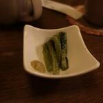 酒菜坊 橋蔵 - だし茶漬け＜明太子＞　ズームアップ