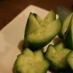 酒菜坊 橋蔵 - 梅キュウ　ズームアップ