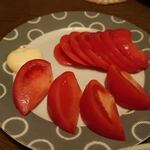 酒菜坊 橋蔵 - 冷やしトマト　ズームアップ