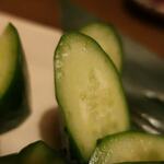 酒菜坊 橋蔵 - 梅キュウ　ズームアップ