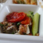 レ ファーブル ボンジュール - 前菜盛り合わせ2人前：磯ツブ貝と胡瓜・長芋のマリネ