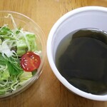 むちゃく - スープとサラダ