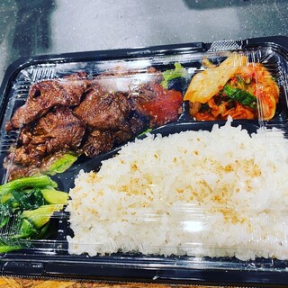 大衆焼肉ヒノモト - 料理写真:カルビ弁当