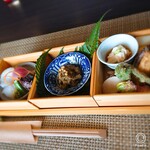 Nihon Ryouri Aoi - 三種のお料理