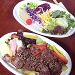 柊山ガーデン - サーロインステーキ丼