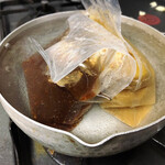 拉麺大公 - スープは鍋で温めるだけ