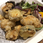 ダ マッサ - マッシュルームとズッキーニのフリット