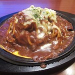 スパゲッティハウス シェフ - インディアンチーズ（とろけるチーズ）880円 + LL（約500g）250円 + ライスセット 250円 ＝ 1,380円。　　　　2020.04.28