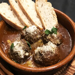 ・Homemade meatballs