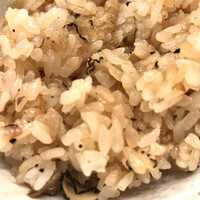 麻布 かどわき - トリュフの炊き込みご飯。