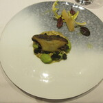 サンテミリオン - 小倉・藍島産 黒アワビ フキノトウのリゾット