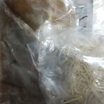 おおぜき中華そば店 - お持ち帰りにぼしそば裏