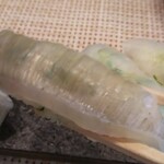 玄海鮨 - エンガワです  ハリバットじゃありません  ヒラメのです。