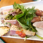 シエル ブルー - 前菜盛り合わせ