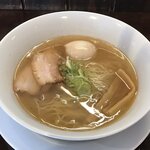 ラーメン専門店 徳川町 如水 - 煮たまごらーめん(塩)