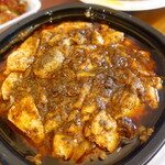黒龍天神樓 - 油カス入り麻婆豆腐