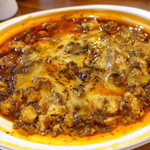 黒龍天神樓 - カレー麻婆豆腐　チーズ入り