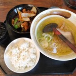 龍鳳 - 酢豚ラーメンセット