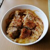 Kafebarukuritokura - メンチ卵とじ丼