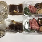 麺屋 Somie's - お持ち帰りのセット内容２食分。