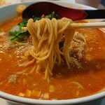 和正 - 料理写真:細めのストレート麺