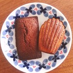Boulangerie bee - フィナンシェとマドレーヌ
特にフィナンシェはまわりがカリッと香ばしく中ふんわりでお気に入りです。絶対また買います！