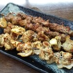 兆奎餃子 - 串焼き　一本200円(税別)