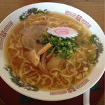 深大 - あっさり旨味鶏ガラ醤油ラーメン（500円）