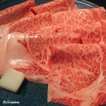 스키야 카와마타 - 고베 비프 A-5