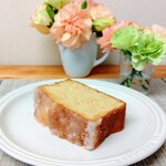 サンデーベイクショップ - レモンケーキ  アイシングのジャリっと感が美味しい