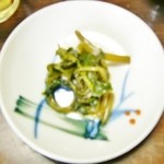 いろり　じねん - 「わさびのお浸し」です（5/16UP）