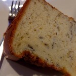 栄夏 - サービスでもらたシフォンケーキ