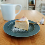 ガレージコーヒー - チーズケーキ