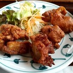 和カフェ コトリ - サービスランチ(鶏の唐揚げ)