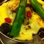 トマト - ビーフタンカレー＋季節の野菜＋チーズ