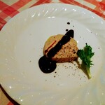 NICO - 2020/5月上旬、前菜のフォアグラのコンフィバルサミコソース。
