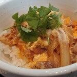 乙蕎麦 - 小丼  (親子丼)  炙った鶏肉美味しい